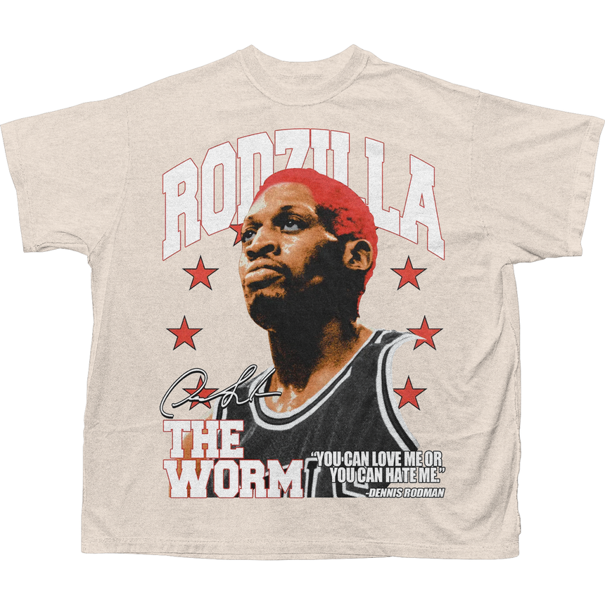 RODZILLA T-SHIRT (CREAM)