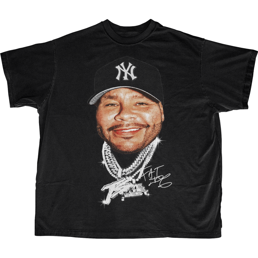 FAT JOE BIG HEAD T-SHIRT (BLACK)