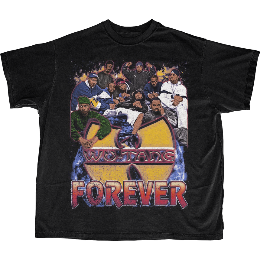 WU-TANG CREW FOREVER T-SHIRT (BLACK)