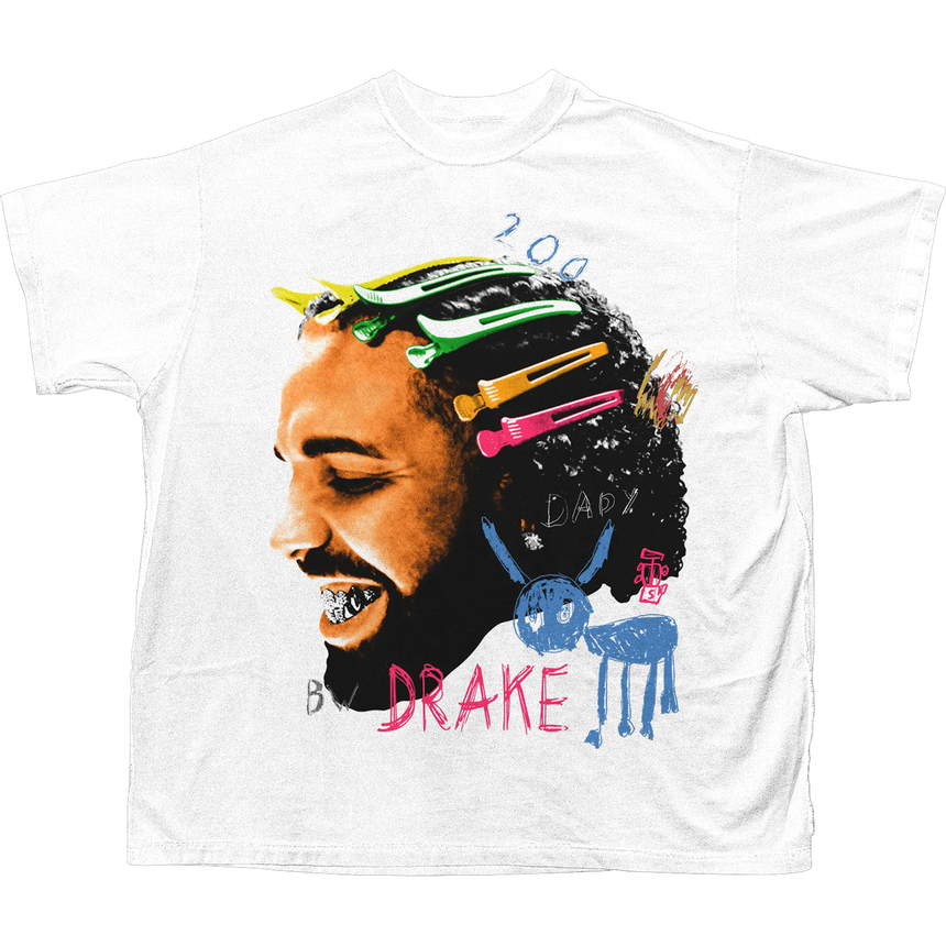 DRAKE DOGS T-SHIRT (WHITE)