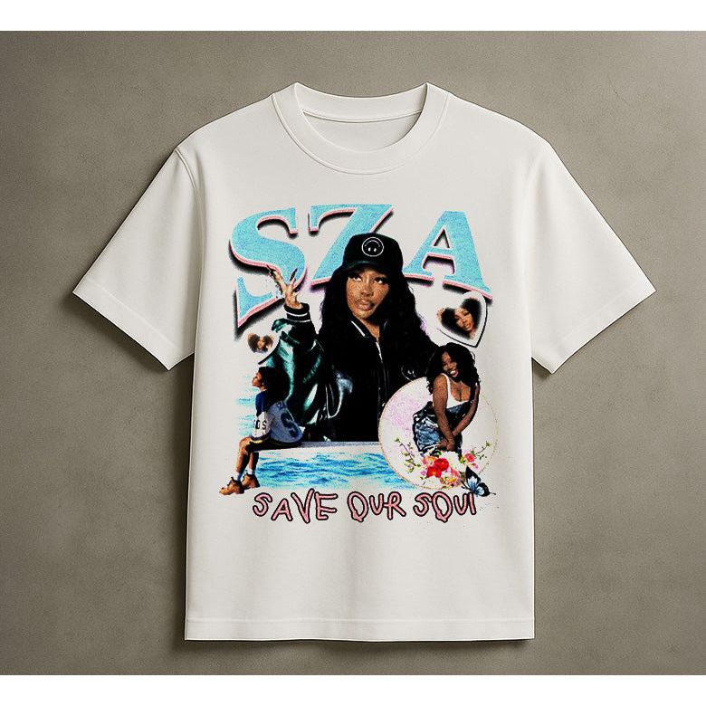SZA SOUL T-SHIRT (WHITE)