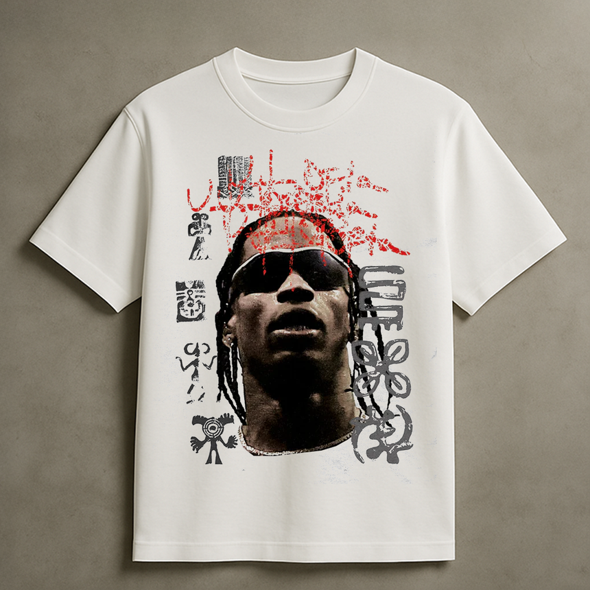 TRAVIS GLYPHS (WHITE)