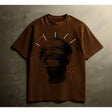 TRAVIS BLUR T-SHIRT (BROWN)