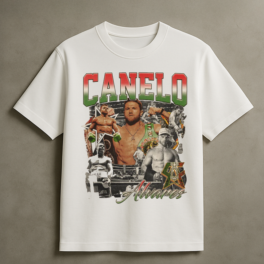 CANELO ALVARES T-SHIRT (WHITE)