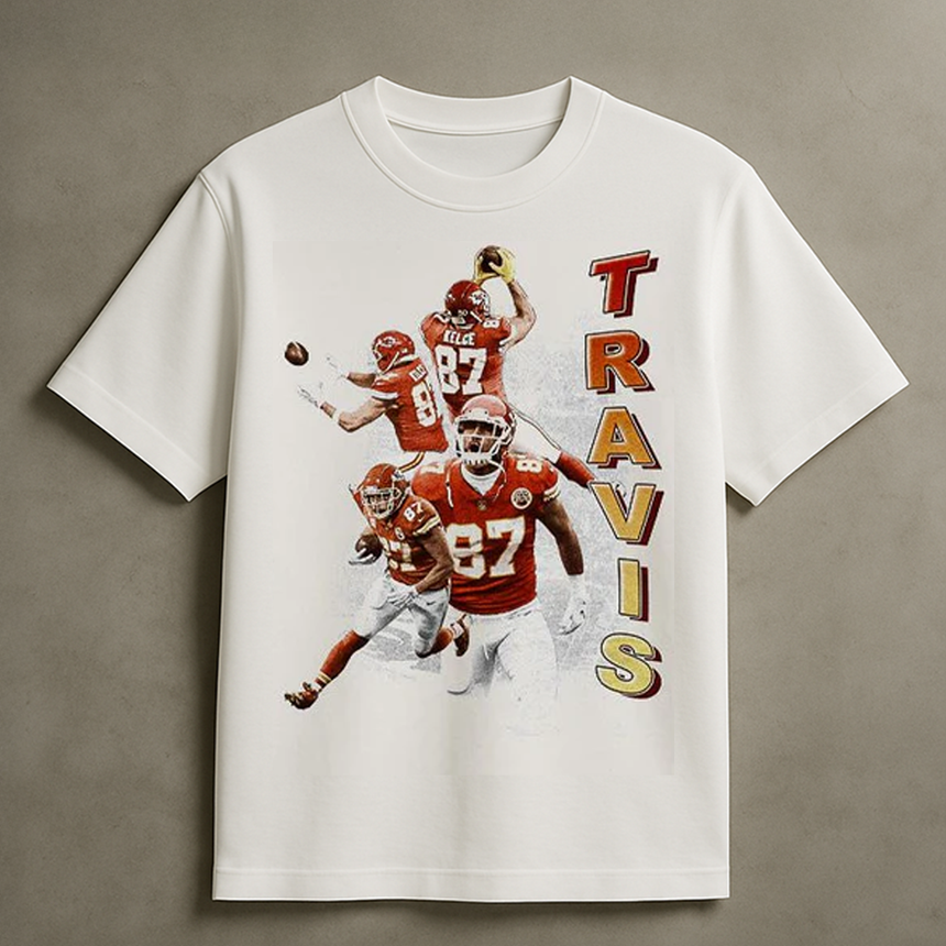 T. KELCE T-SHIRT (WHITE)