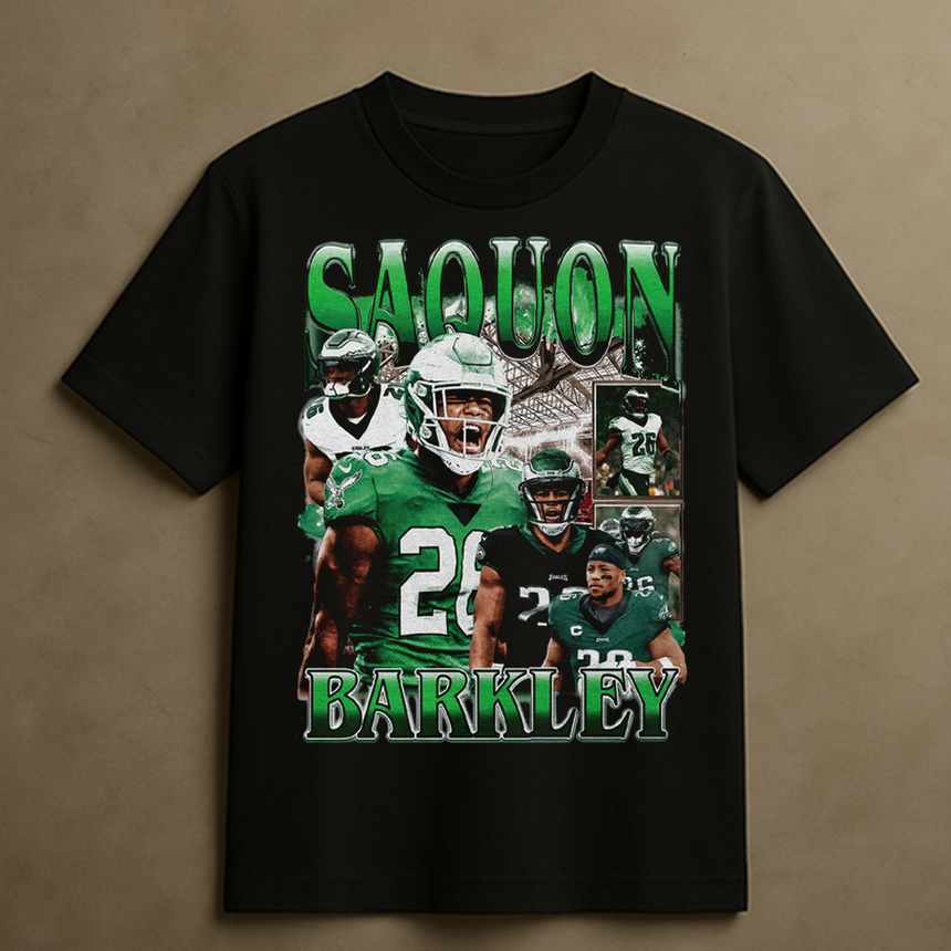BARKLEY COLLAGE #2 T-SHIRT (BLACK)