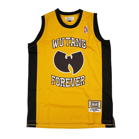WU-TANG FOREVER BASKETBALL JERSEY YELLOW