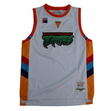 YOUTH MICHELANGELO TMNT BASKETBALL JERSEY WHITE