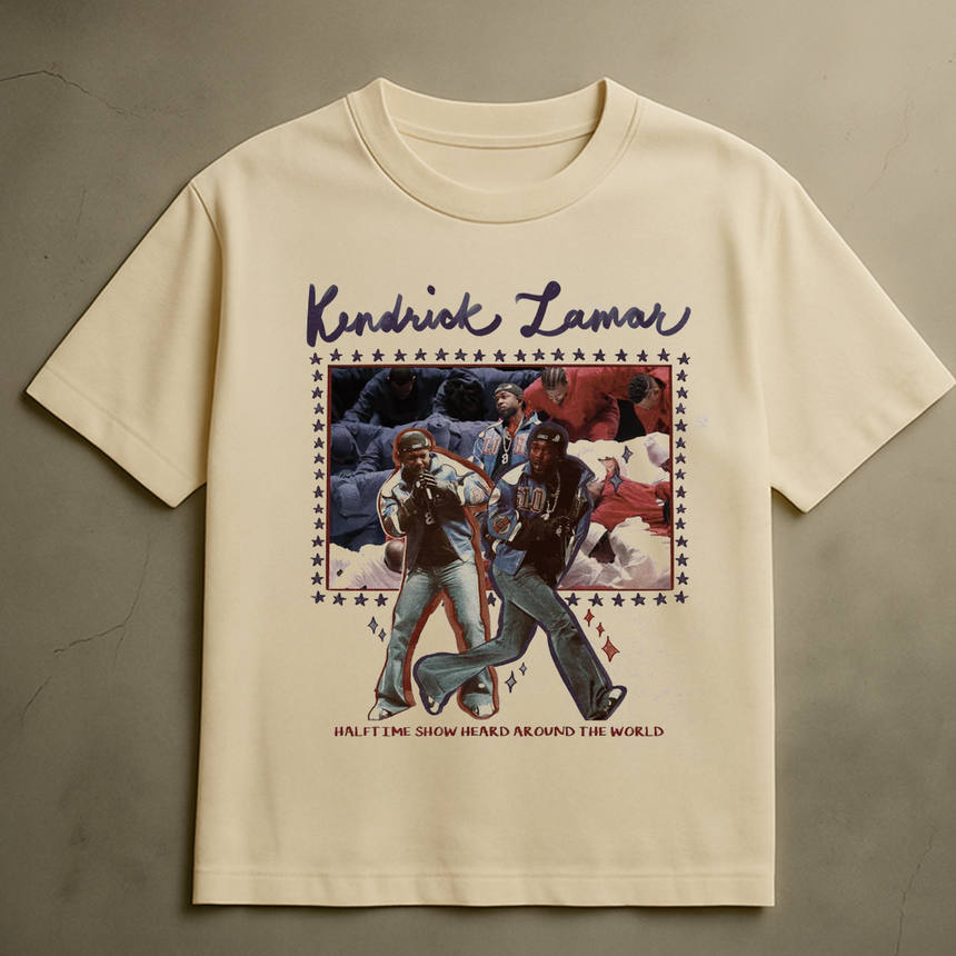 KENDRICK HALFTIME SHOW T-SHIRT (CREAM)