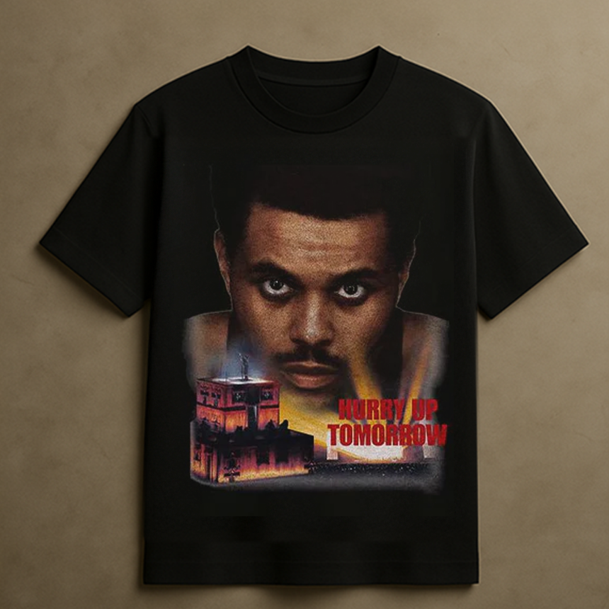 WEEKEND TOMORROW T-SHIRT (BLACK)