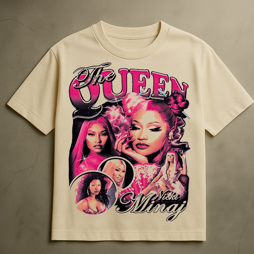 QUEEN NICKI T-SHIRT (CREAM)