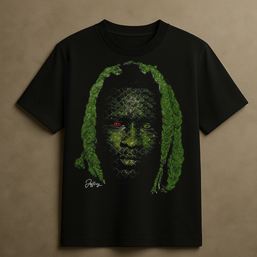 THUG BIG SLIME T-SHIRT (BLACK)