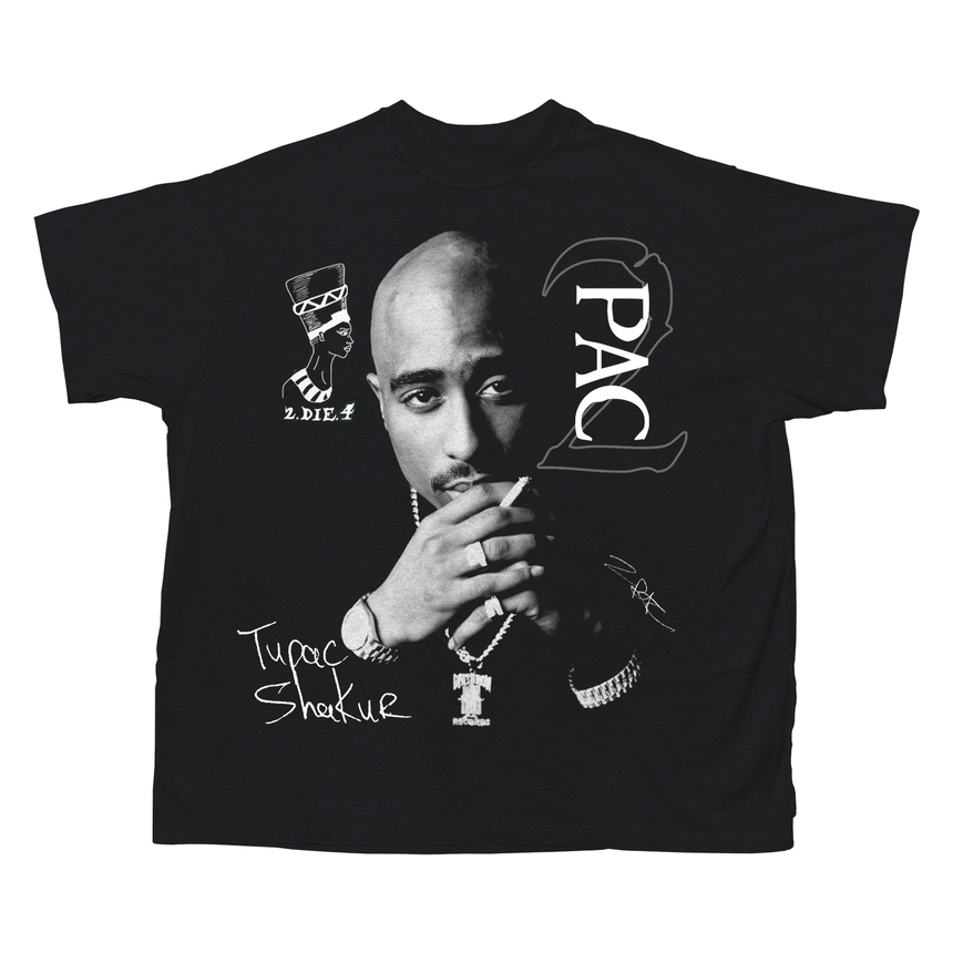 TUPAC DEATH ROW (BLACK)
