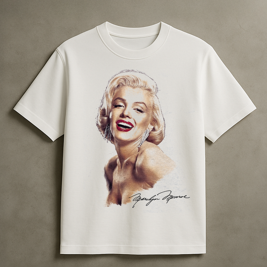 MARILYN MONROE T-SHIRT (WHITE)
