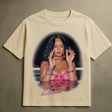 RIHANNA POOL T-SHIRT (CREAM)