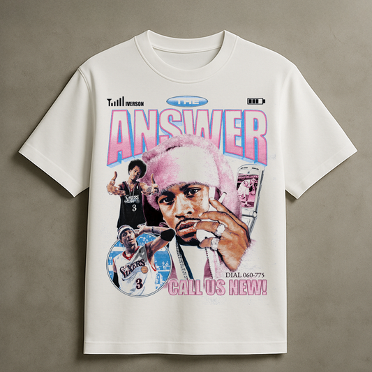 IVERSON CALL T-SHIRT (WHITE)
