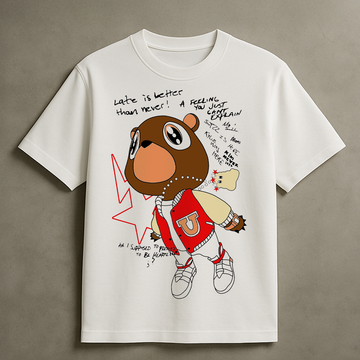 GRADUATION BEAR T-SHIRT (WHITE)