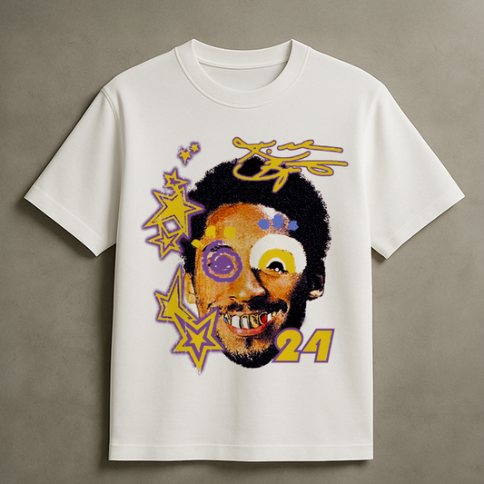 ABSTRACT KOBE T-SHIRT (WHITE)
