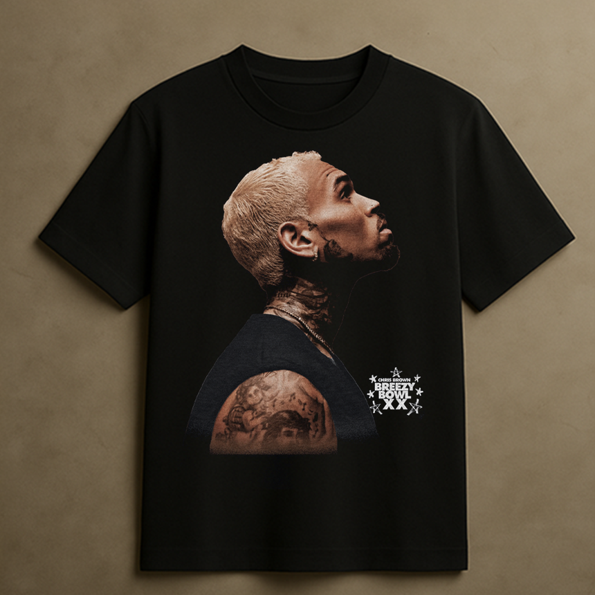 BREEZY LOOK UP T-SHIRT (BLACK)