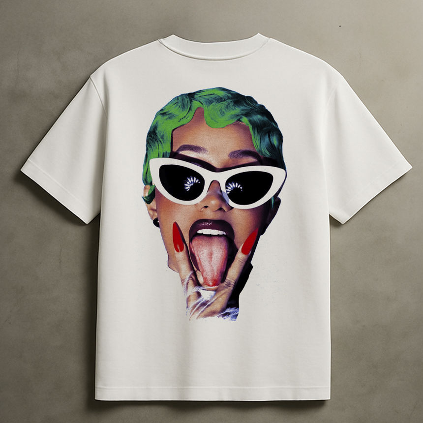 CARDI OKURRA T-SHIRT (WHITE)