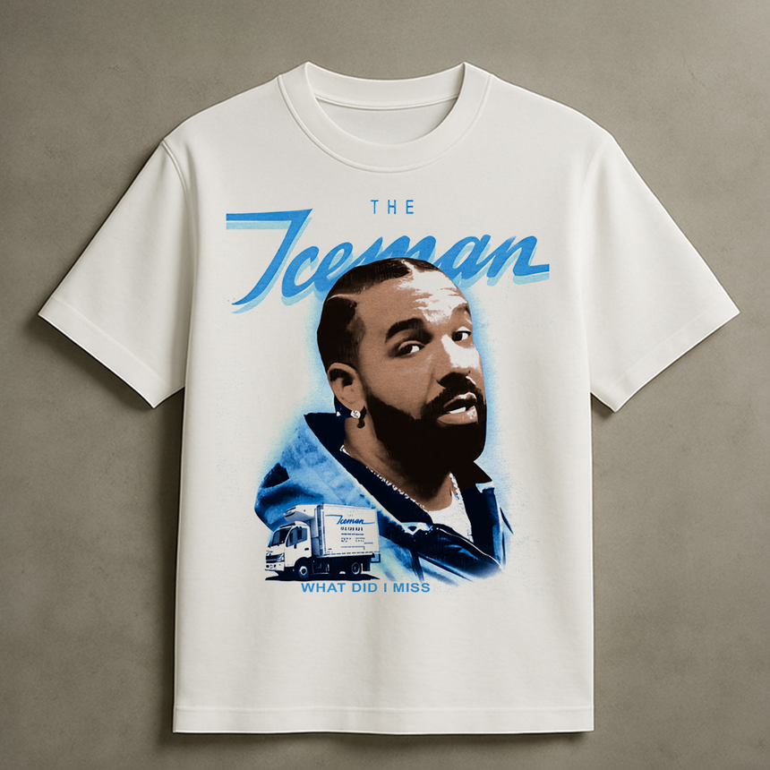 ICEMAN T-SHIRT (WHITE)