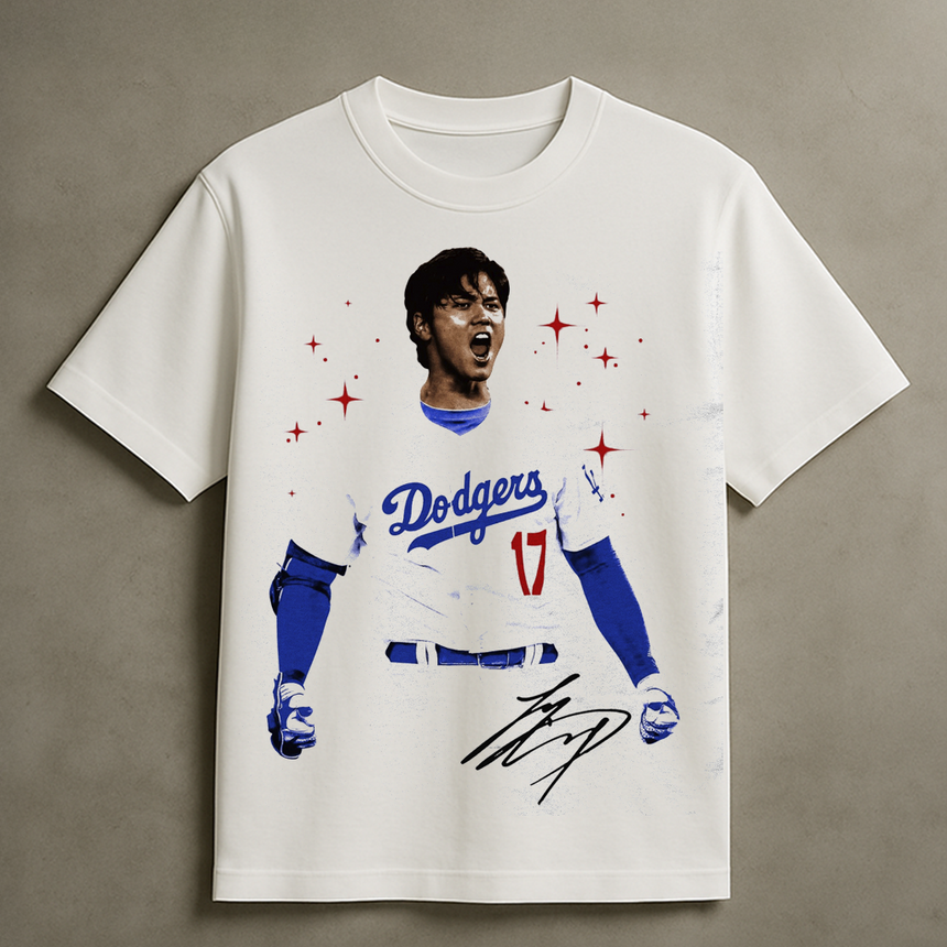 OHTANI STARS T-SHIRT (WHITE)