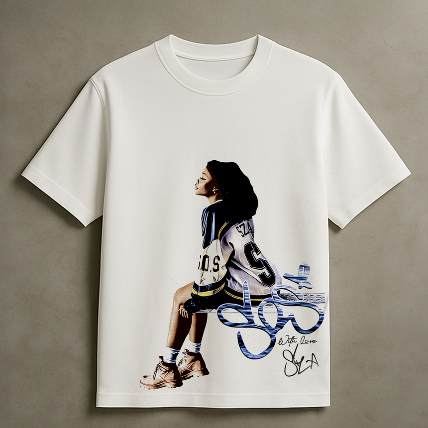 SZA LEDGE T-SHIRT (WHITE)