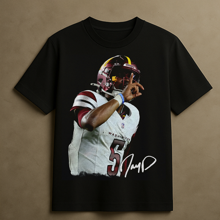 JAYDEN DANIELS SHHHH T-SHIRT (BLACK)