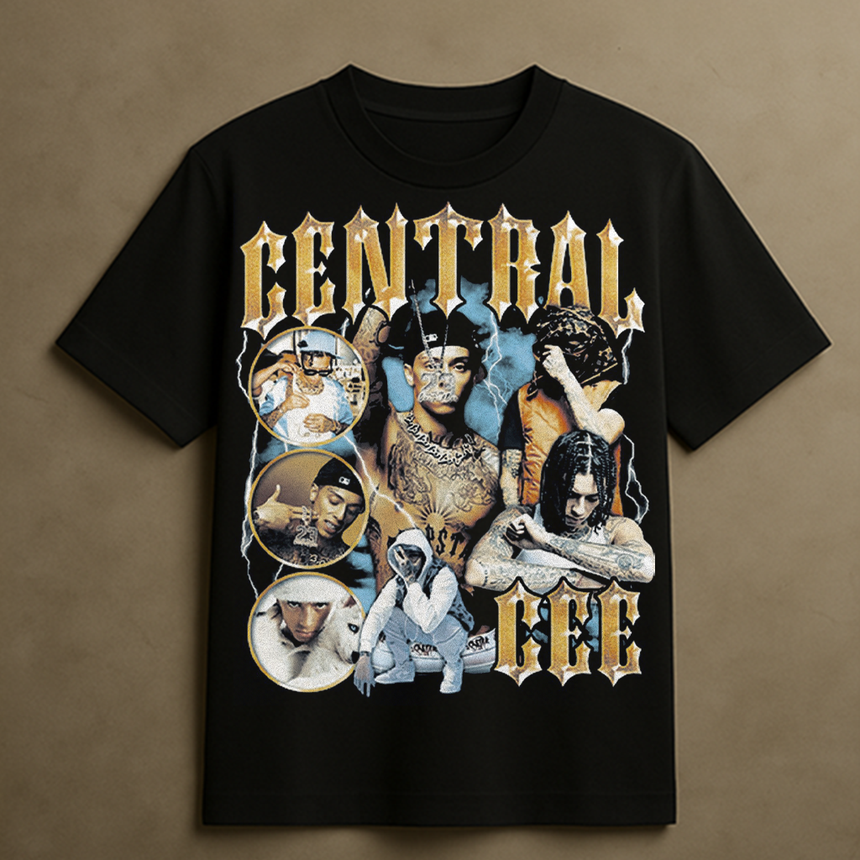 CENTRAL CEE T-SHIRT (BLACK)