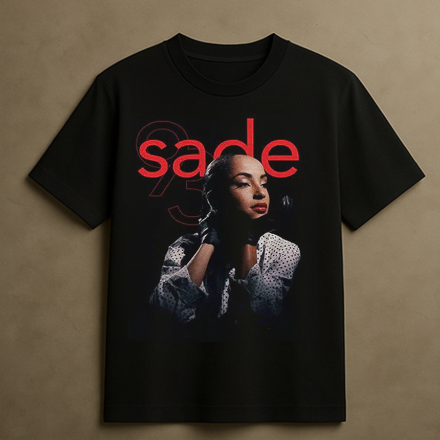 SADE TOUR T-SHIRT (BLACK)