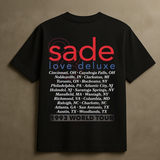 SADE TOUR T-SHIRT (BLACK)