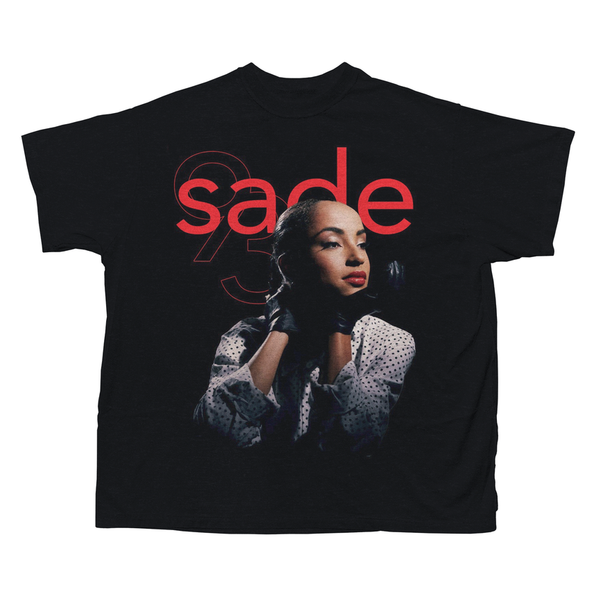 SADE TOUR T-SHIRT (BLACK)