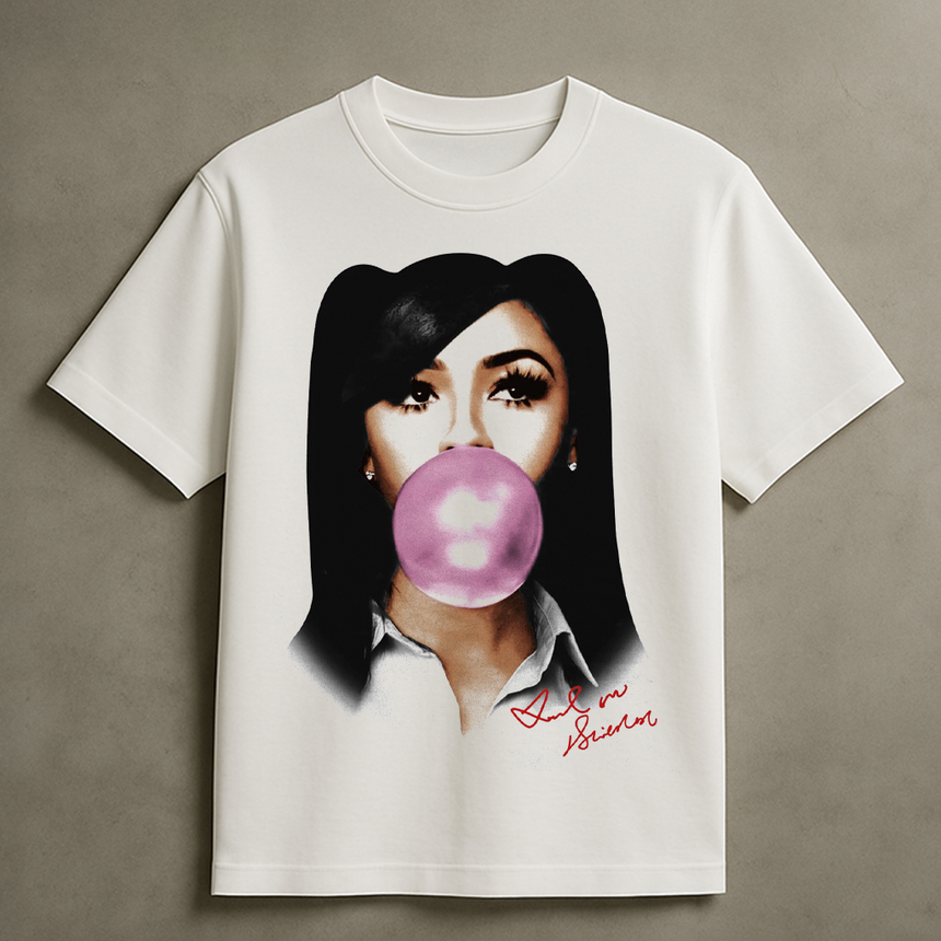 MARIAH GUM T-SHIRT (WHITE)