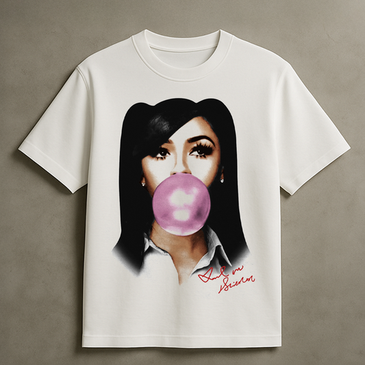 MARIAH GUM T-SHIRT (WHITE)
