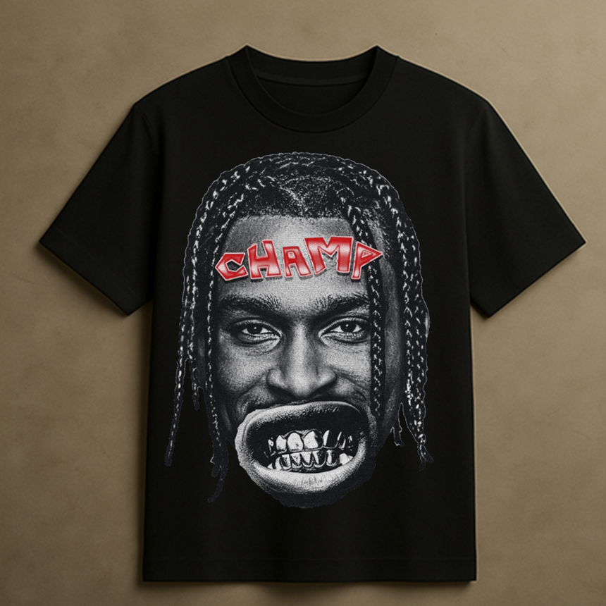 SHAI CHAMP T-SHIRT (BLACK)