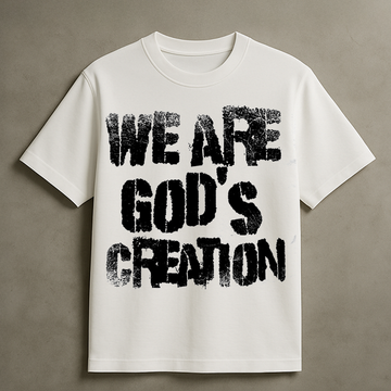 GOD CREATION T-SHIRT (WHITE)