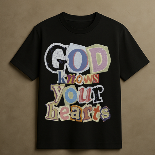 GOD KNOWS T-SHIRT (BLACK)