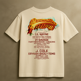 J COLE DREAMVILLE T-SHIRT (CREAM)
