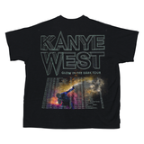 KANYE GLOW IN THE DARK TOUR T-SHIRT (BLACK)