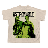 ASTROWORLD TOUR T-SHIRT (CREAM)