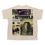 ASTROWORLD TOUR T-SHIRT (CREAM)
