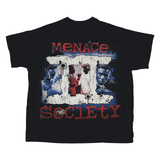 MENACE II SOCIETY T-SHIRT (BLACK)