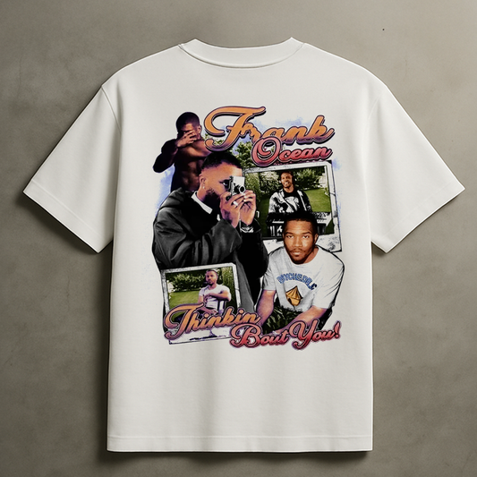 FRANK OCEAN THINKING T-SHIRT (WHITE)