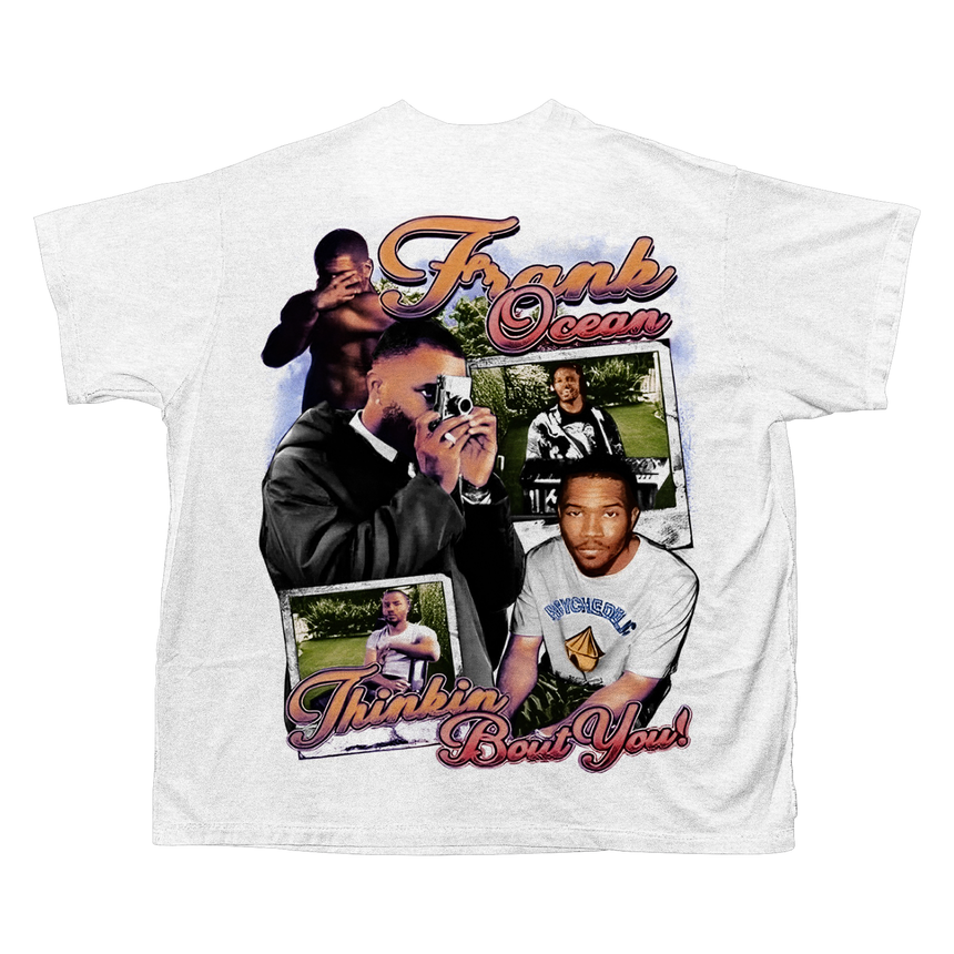 FRANK OCEAN THINKING T-SHIRT (WHITE)