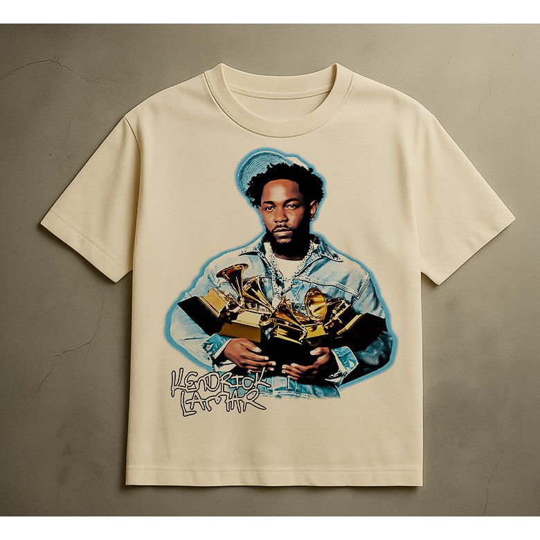 KENDRICK GRAMMY T-SHIRT (CREAM)