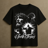 SEEK JESUS T-SHIRT (BLACK)