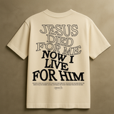 SEEK JESUS T-SHIRT (CREAM)