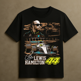 SIR LEWIS HAMILTON T-SHIRT (BLACK)