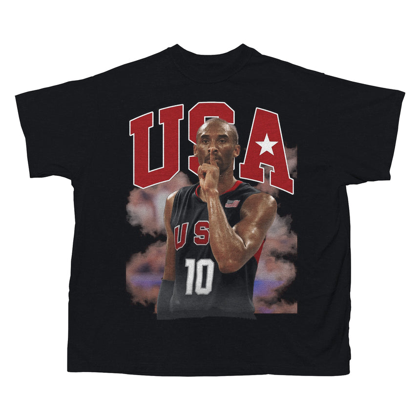 KOBE USA T-SHIRT (BLACK)