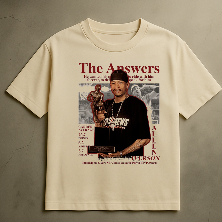 IVERSON MVP T-SHIRT (CREAM)